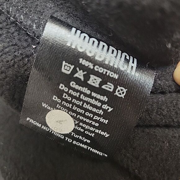 Hoodrich Spectral Jogger Sweatpants Black Size XL Streetwear Logo Patch - Picture 11 of 12